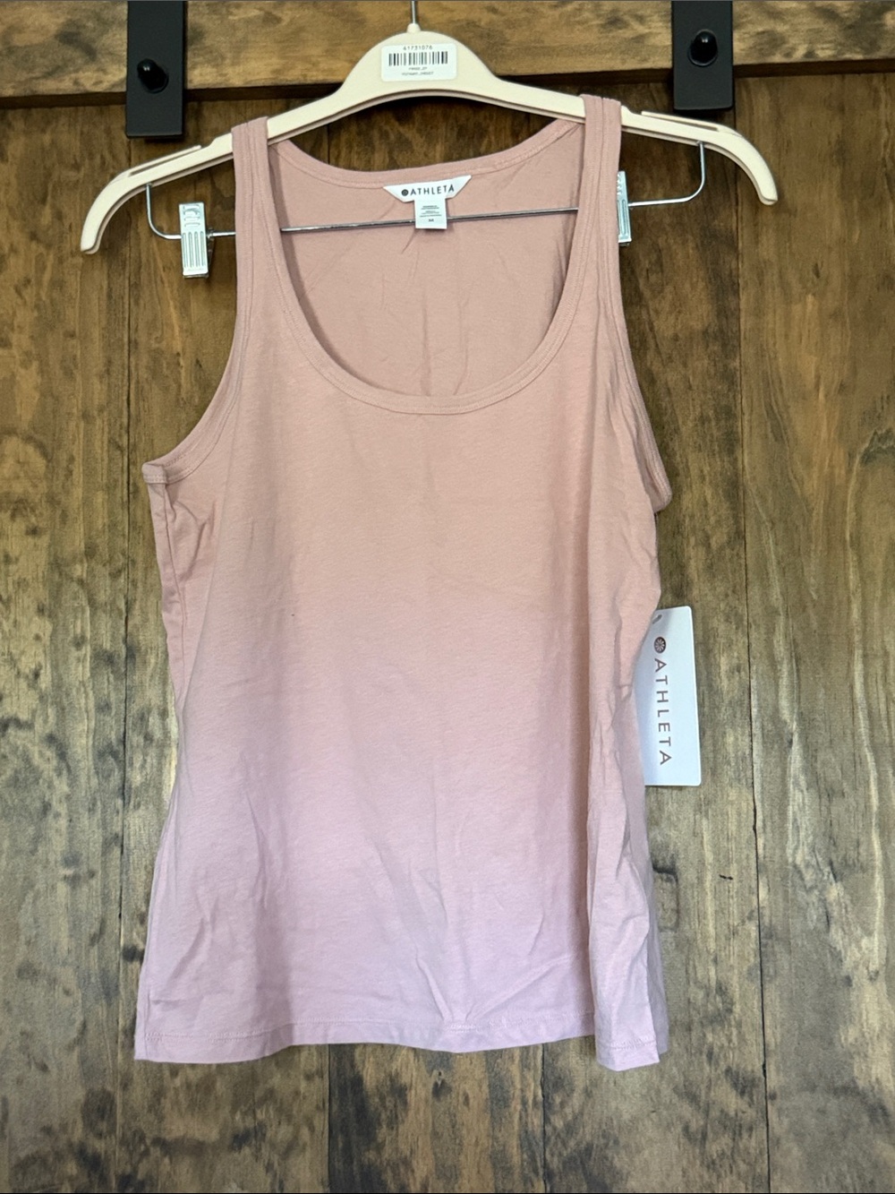Athleta Scoop Neck Tank Top in Dusty Rose